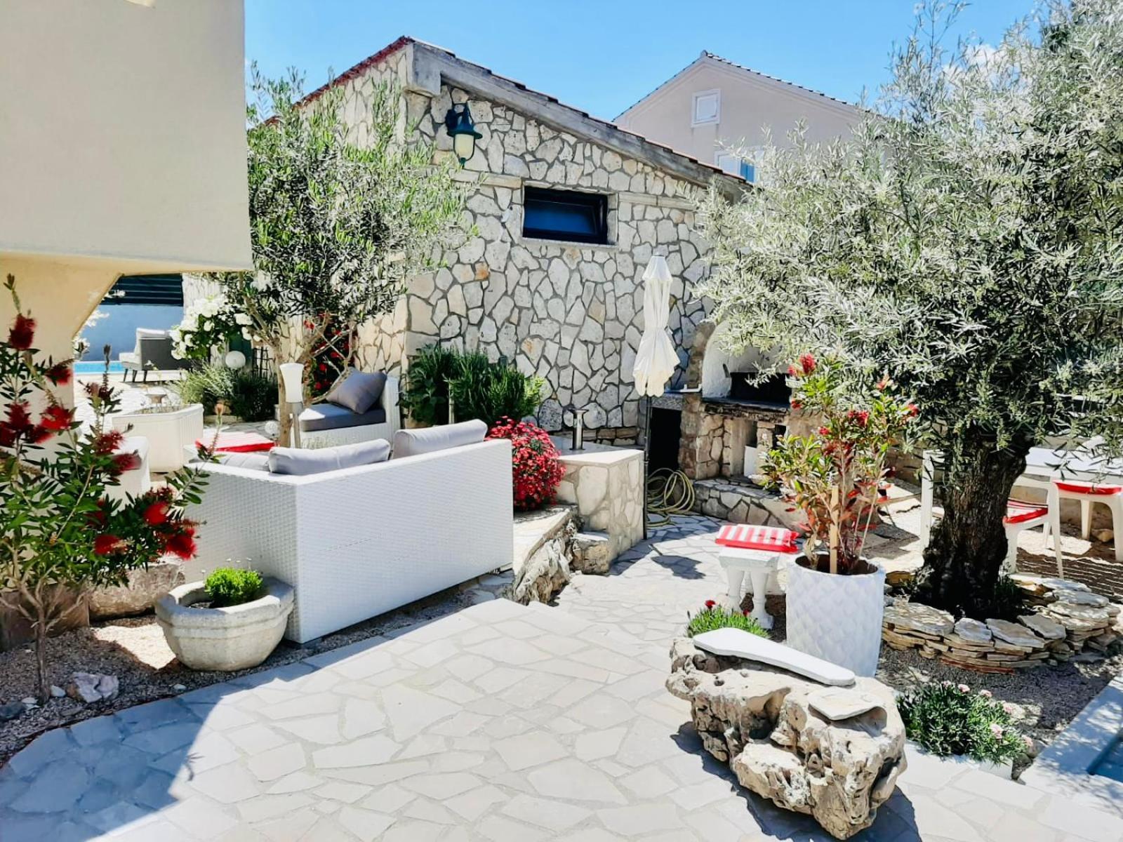 Villa Evamar, Island Krk Punat Exterior foto